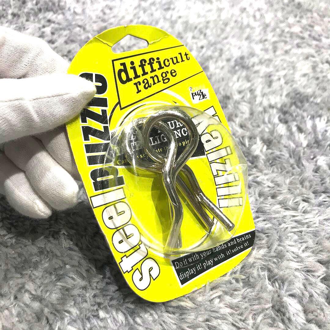 【新品】知恵の輪・steel puzzle 3セット