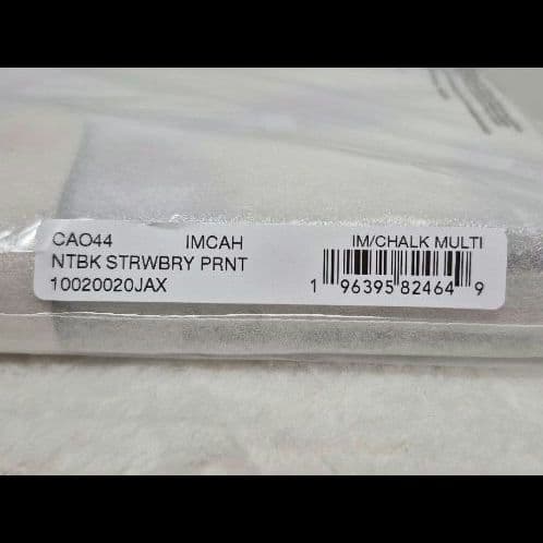 COACH いちご柄 ノートカバー♡リングノート付き ♡ラスイチ