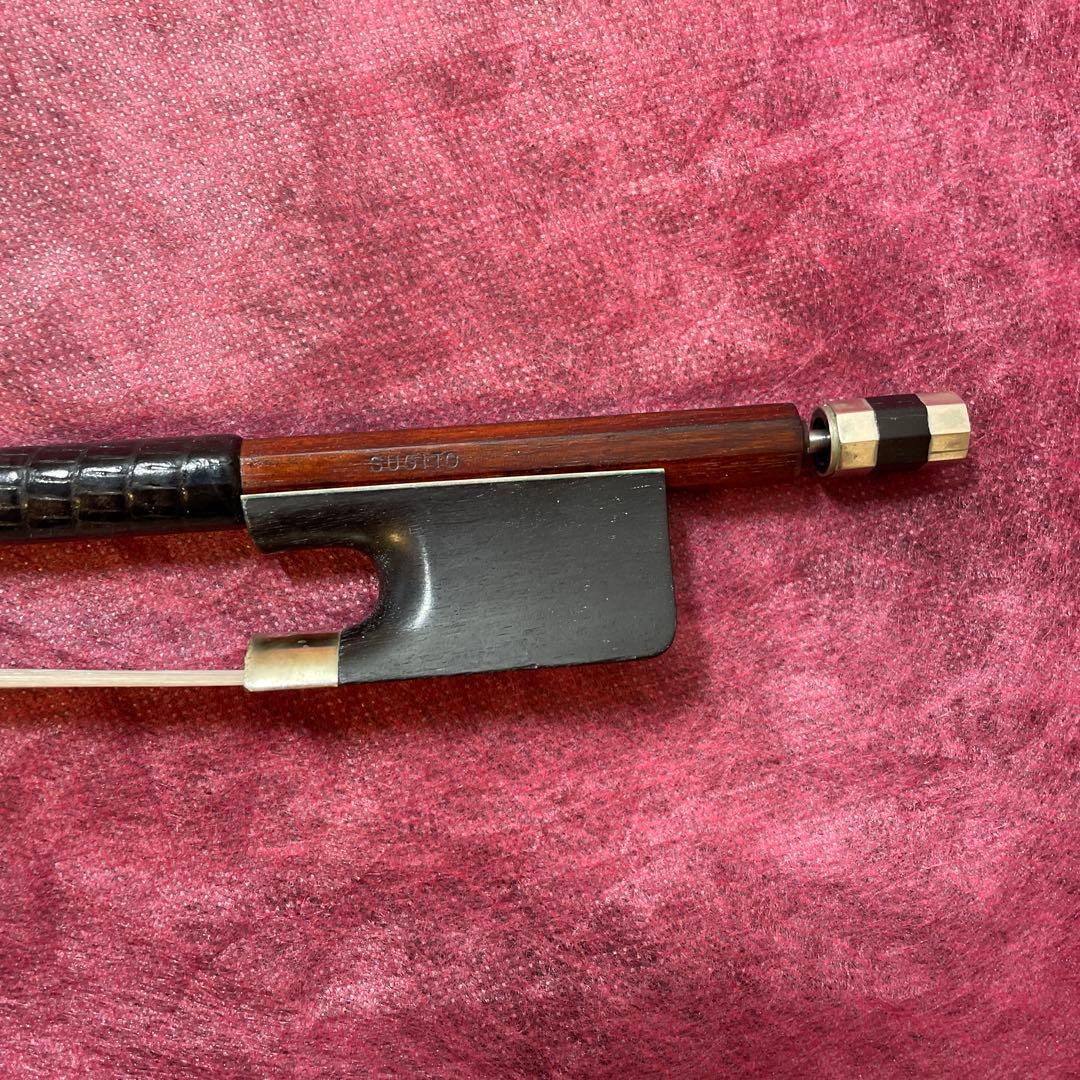 ビオラ弓 杉藤 SUGTO刻印 毛替え済み