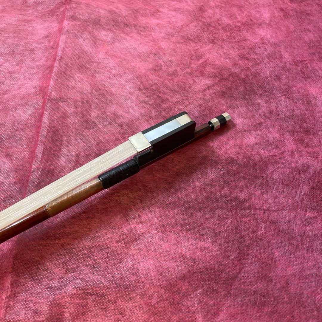 ビオラ弓 杉藤 SUGTO刻印 毛替え済み