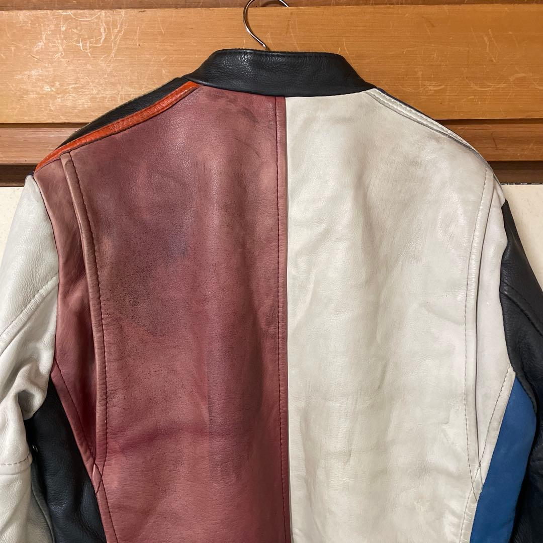 HormonNo1  【L】schott シングル ライダースジャケット