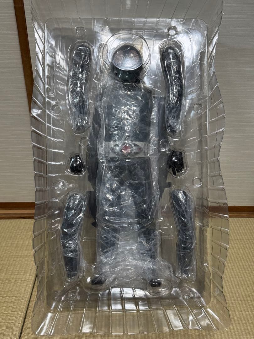 海洋堂　メガソフビ　シン・仮面ライダー　1号　開封品
