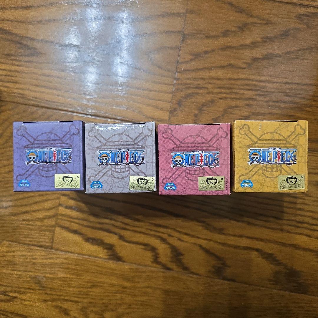 ワンピース ワールドコレクタブルフィギュアトレジャーラリーⅣ 4種セット