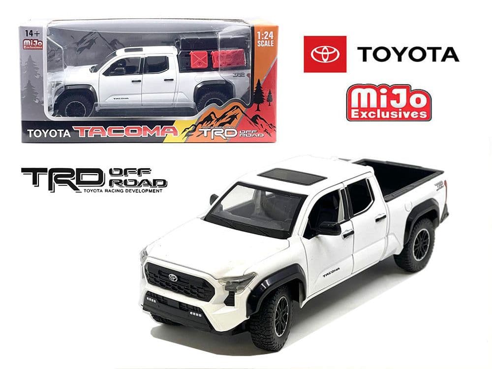 ミニカー TOYOTA TACOMA TRD OFF ROAD (WHITE)