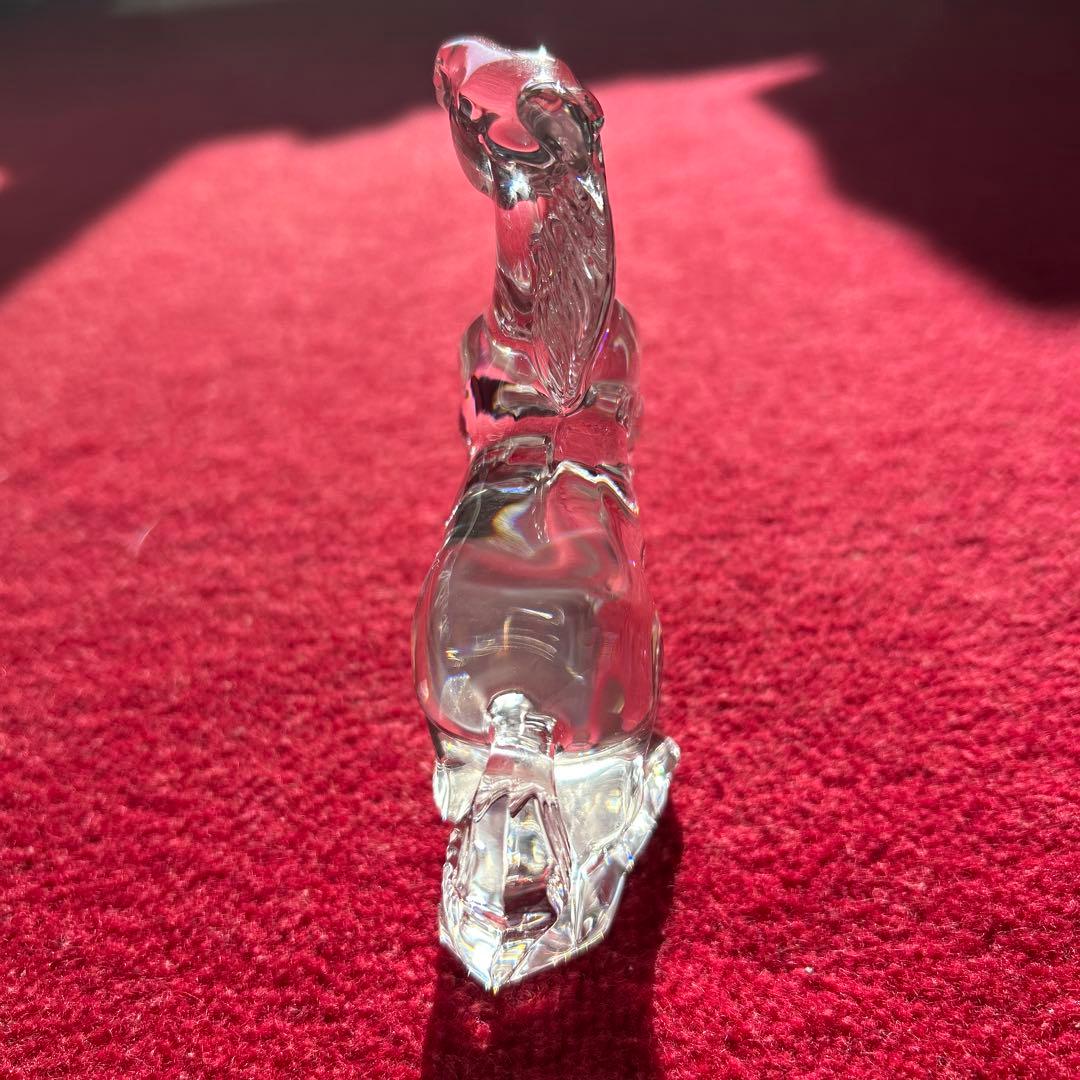 バカラ　馬　ガラス　干支