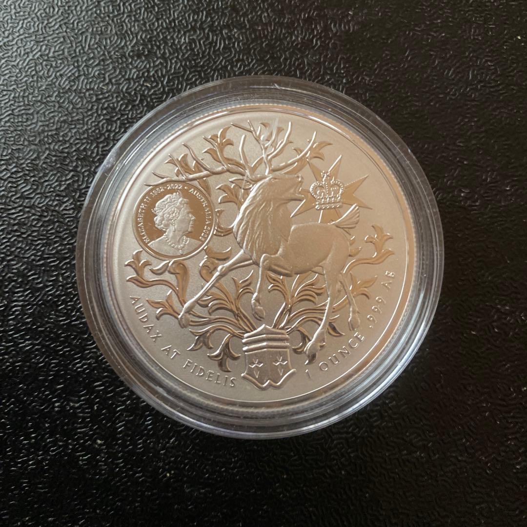 銀貨　99.9% 純銀　コートオブアームズ　銀貨　１オンス 英国　ブリタニア