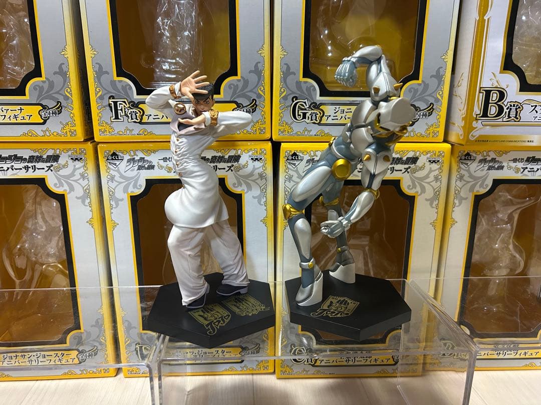 ジョジョの奇妙な冒険　一番くじ　アニバーサリーズ　フィギュア　フルコンプ　全種