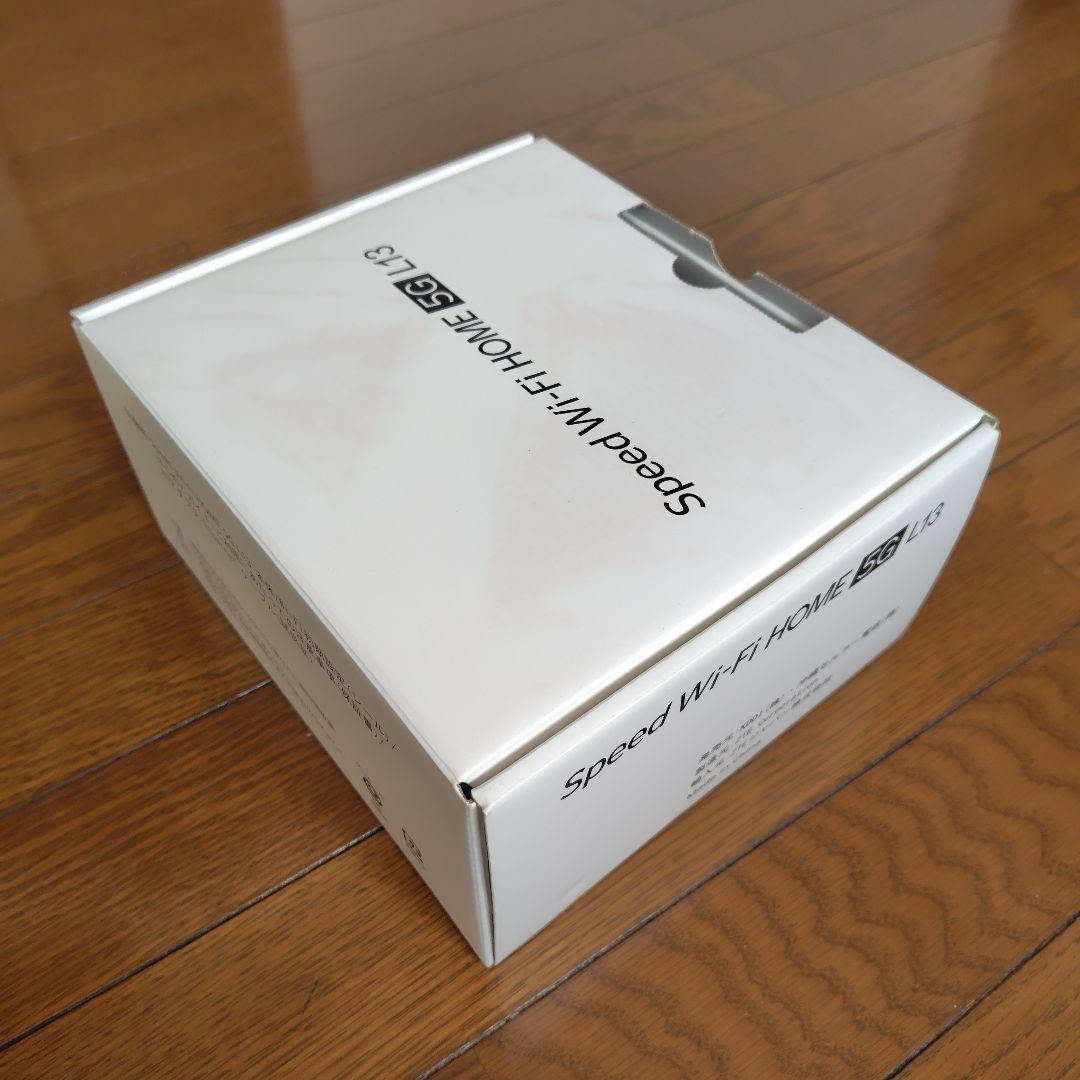 Speed Wi-Fi  5G対応 L13