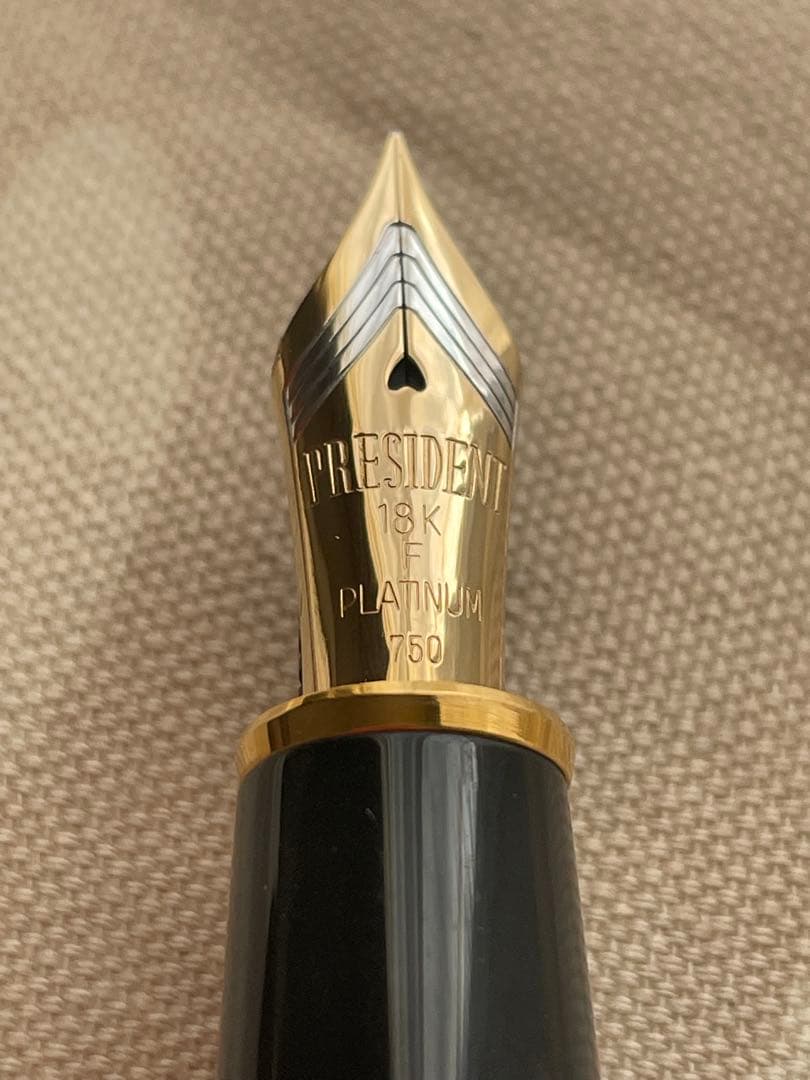 プラチナ万年筆　 プラチナ✖️KINGDAM NOTEコラボ　出雲黒柿