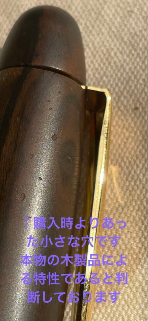 プラチナ万年筆　 プラチナ✖️KINGDAM NOTEコラボ　出雲黒柿