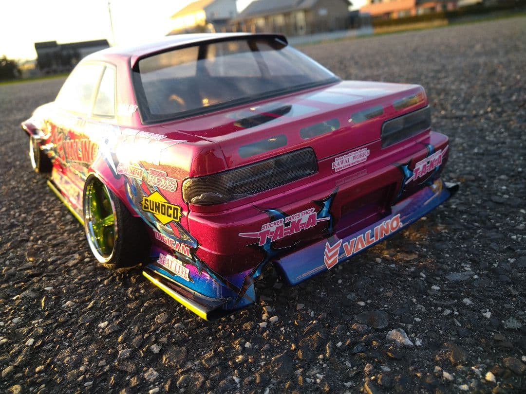 アディクション　S13シルビア　2024　中村直樹選手仕様　ラジコンボディ