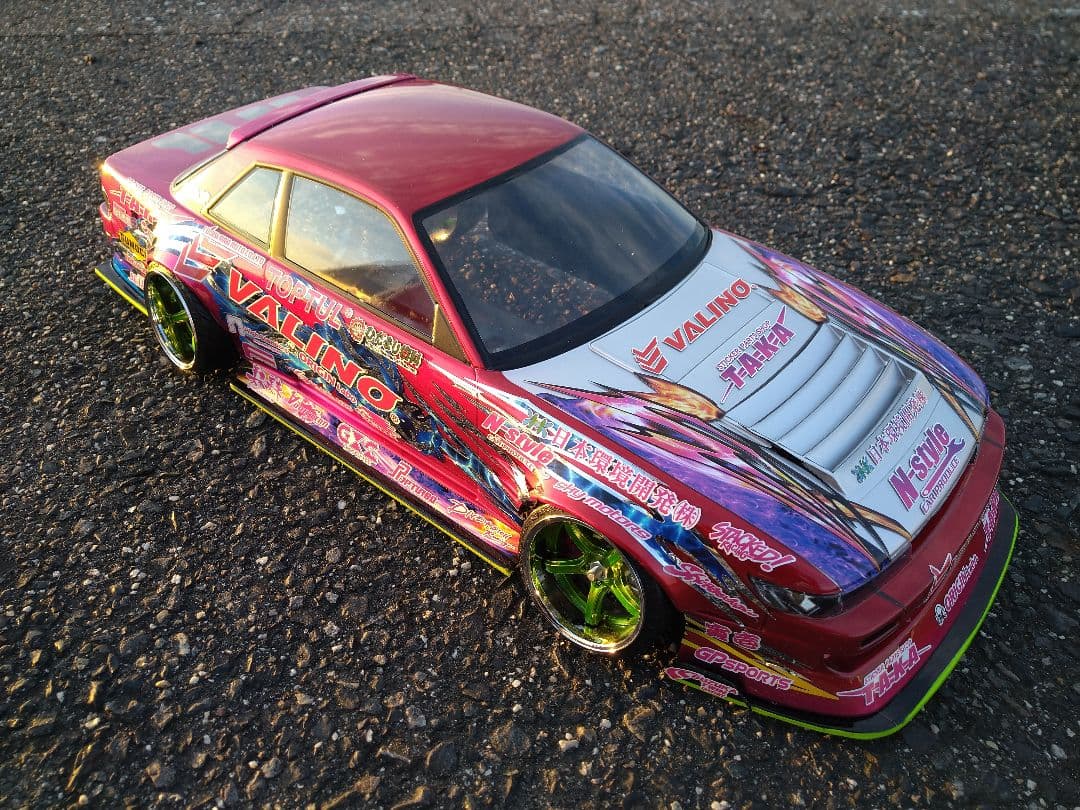 アディクション　S13シルビア　2024　中村直樹選手仕様　ラジコンボディ