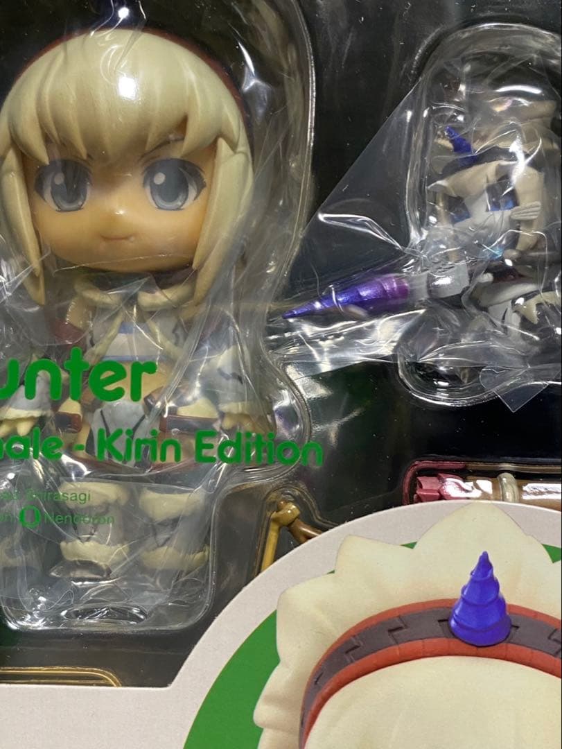 モンスターハンター　キリン装備　ねんどろいど　フィギュア　ハンター