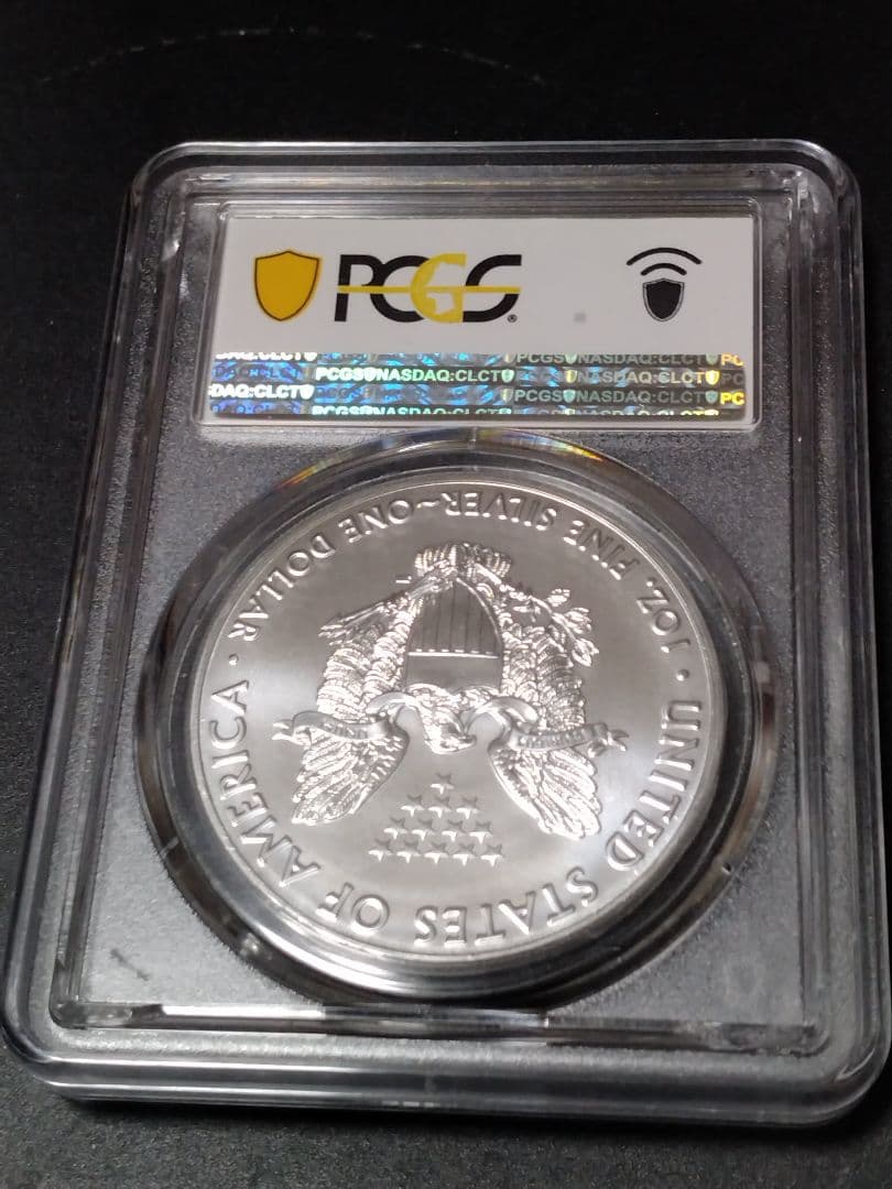 MS70 2021年 イーグル銀貨 タイプ1（初日緊急発行）フィラデルフィア