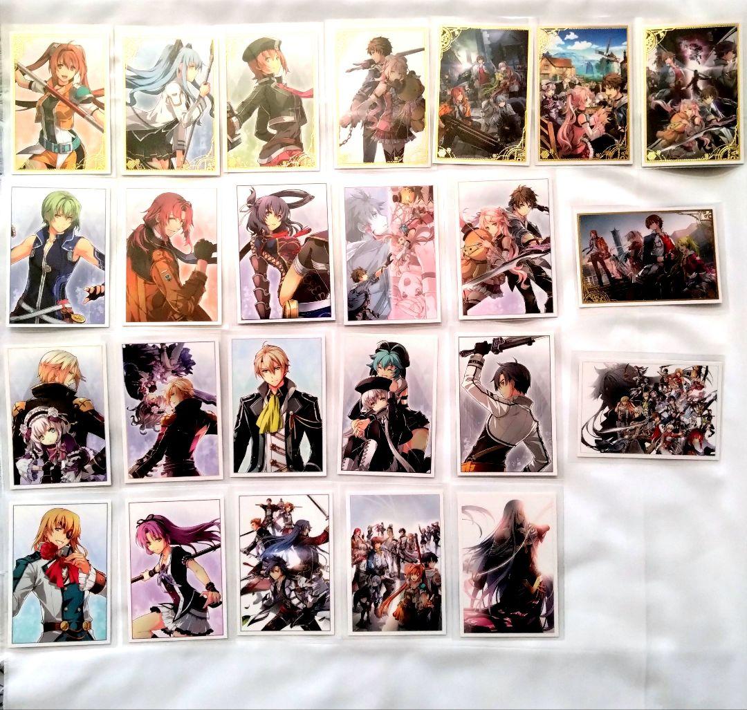 軌跡シリーズ 閃の軌跡Ⅱ トレーディングルームキーホルダー ９点