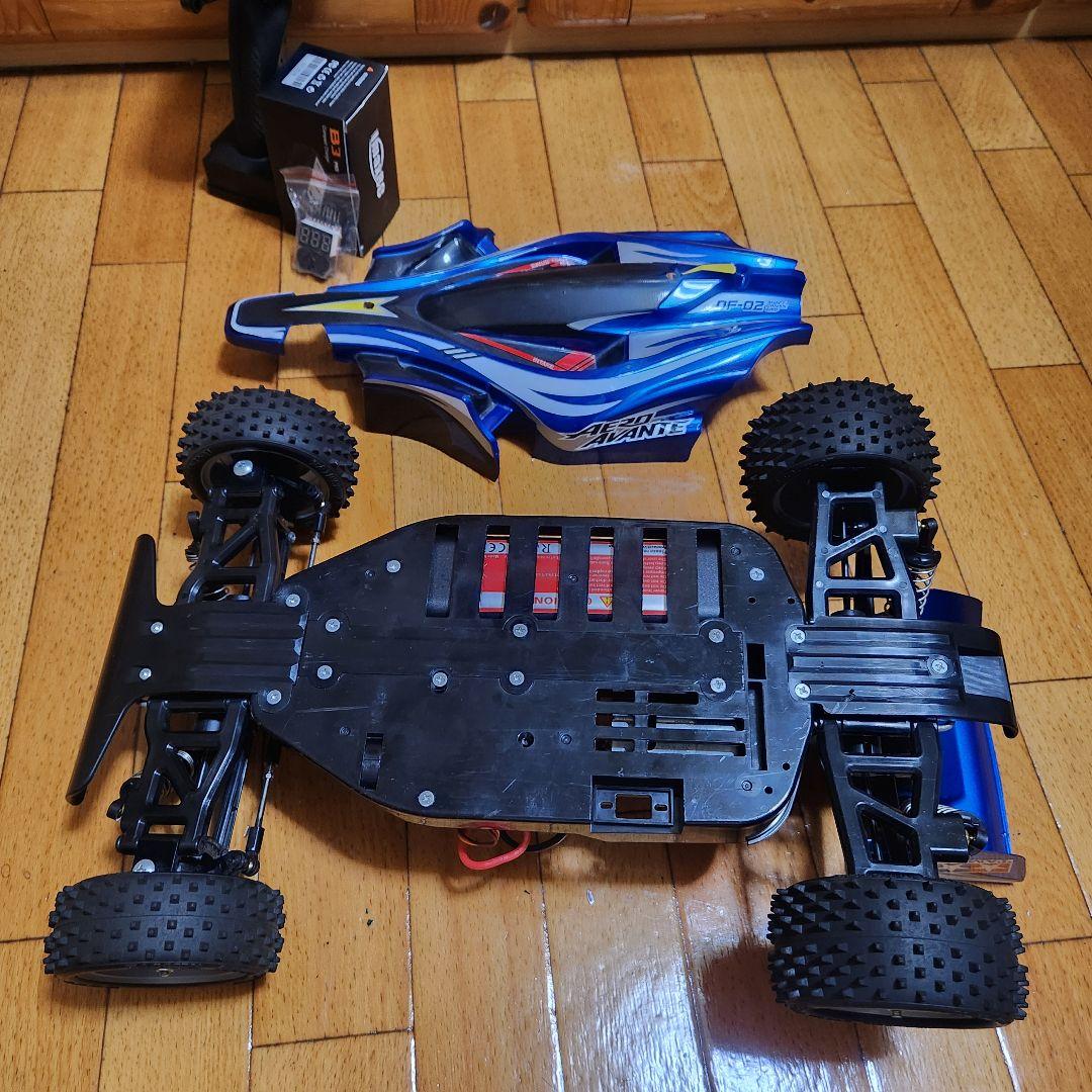 タミヤ バギー ラジコン フルセット エアロアバンテ　DF-02 シャーシ　④