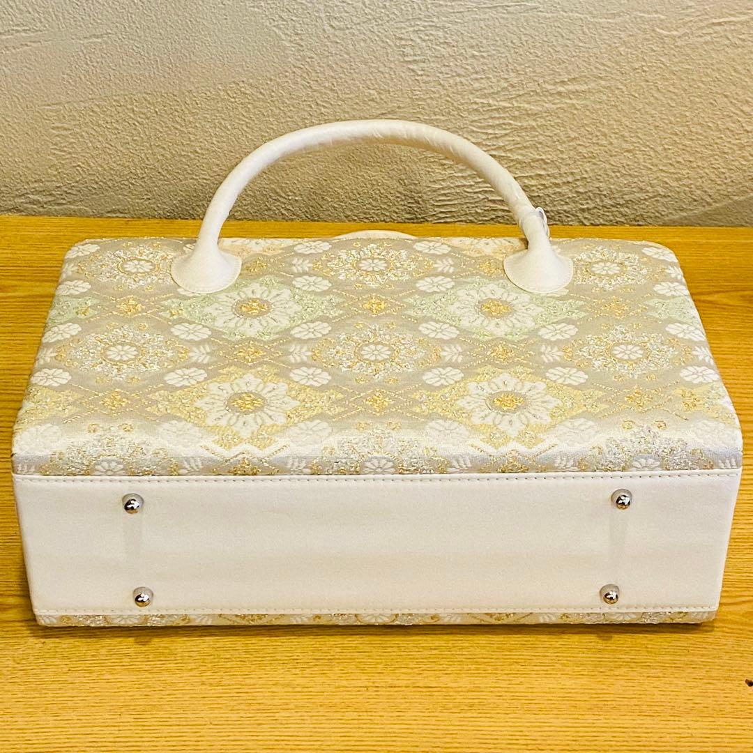 新品　利休バッグ　シルクガード加工済【衿秀】