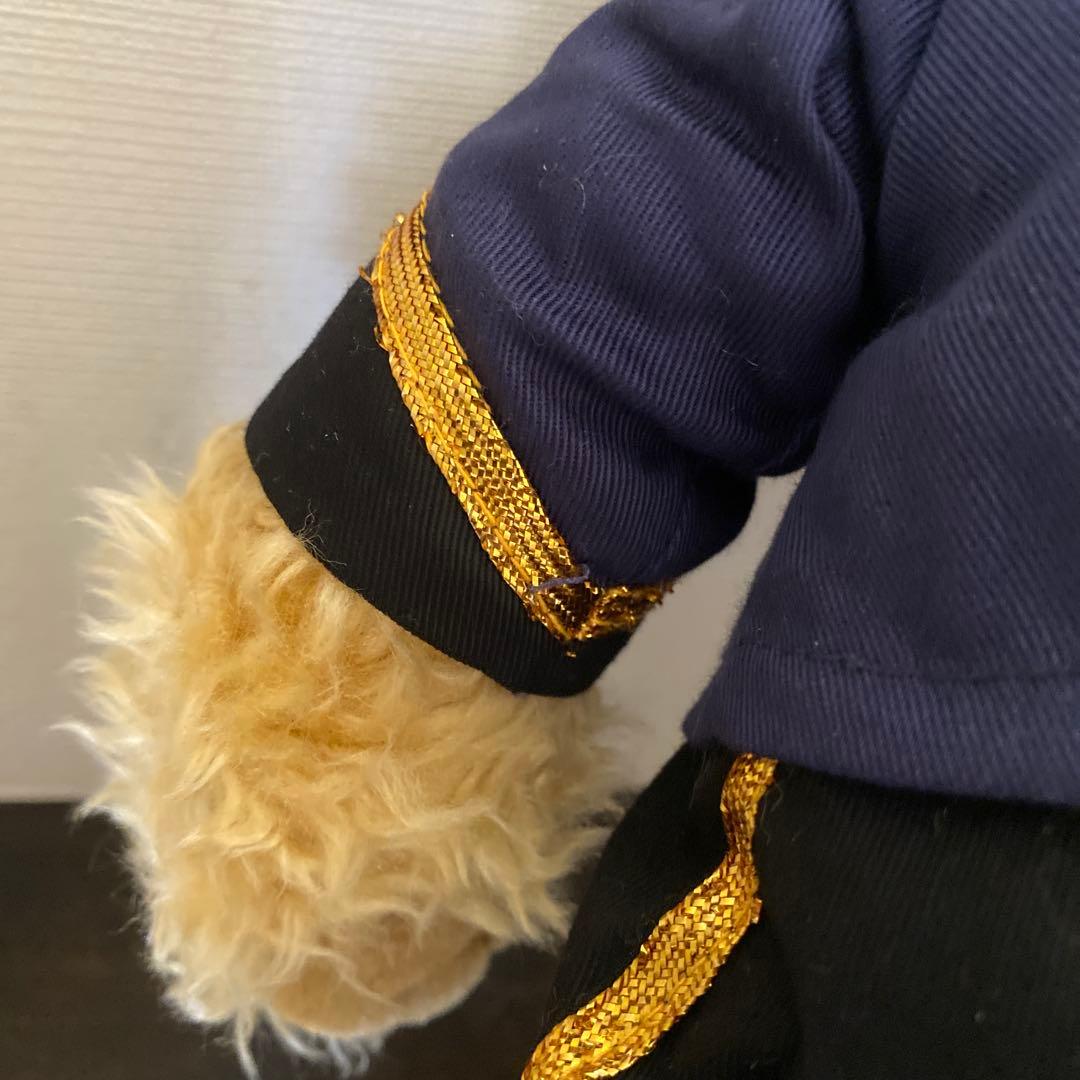 【レア】グランビアホテル　制服着用　アンティーク　テディベア　クマ　ぬいぐるみ