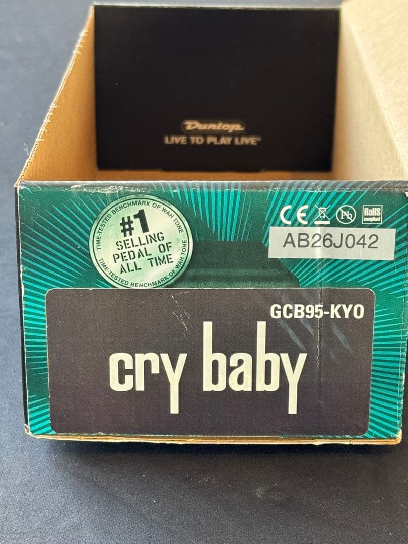 Jim Dunlop GCB-95 Cry Baby ワウペダル未使用保管品