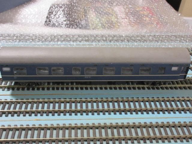 国鉄 20系特急形客車 中間車 4両セット HOゲージ (金属製・カツミ製）