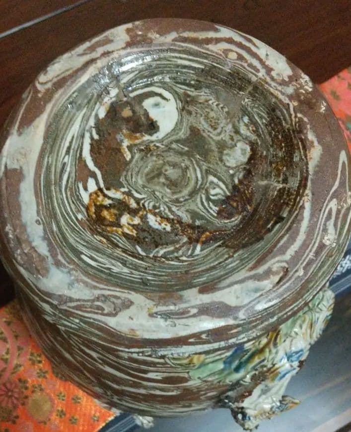 【やちむん】古い壷屋焼の壺