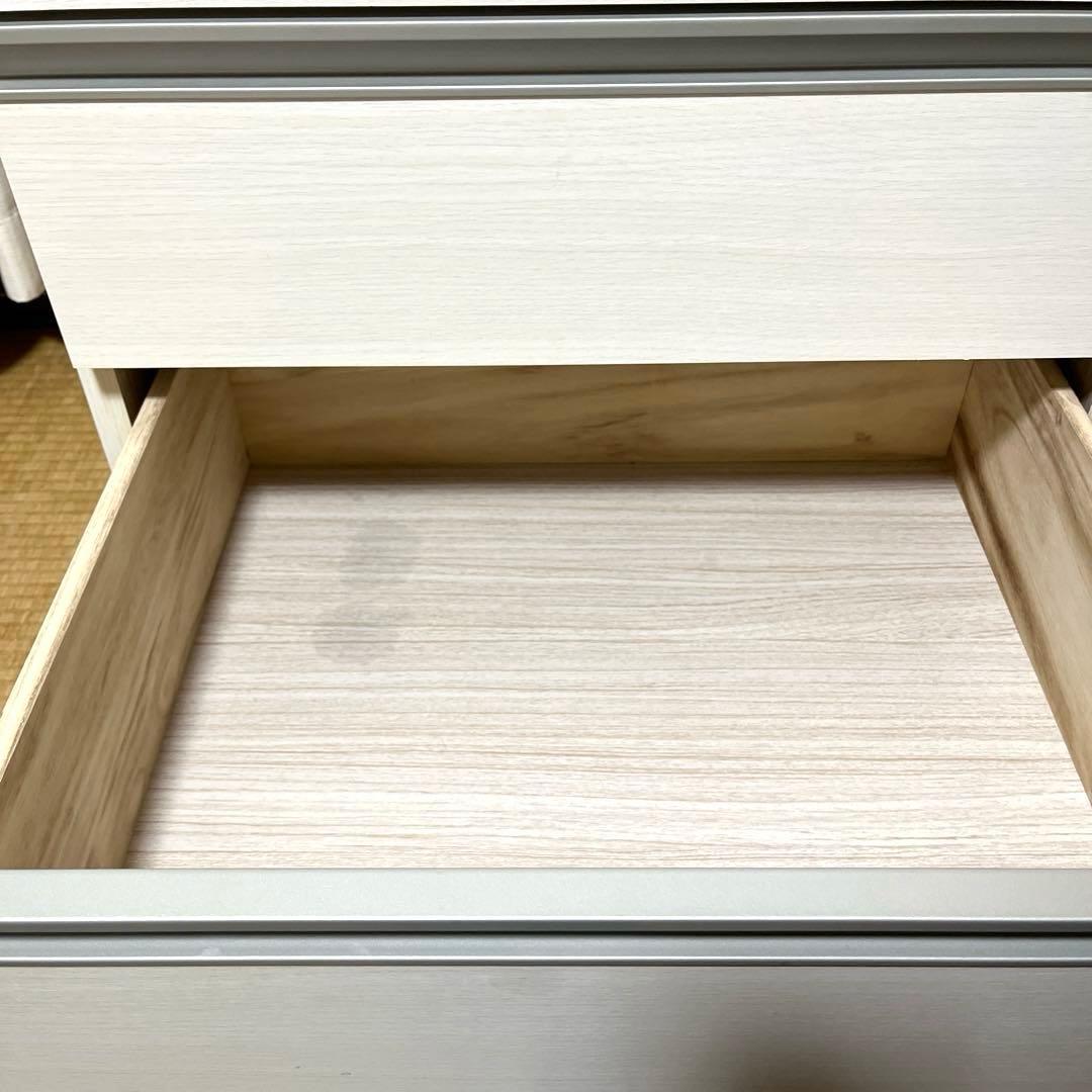 ニトリ　チェスト4段　ホワイト