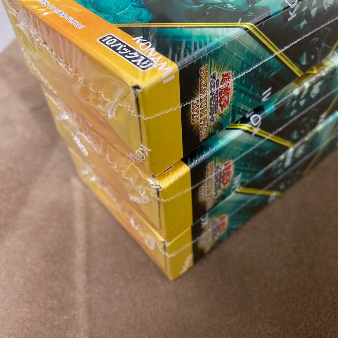 朋*奈様 遊戯王 プレミアムパック2025 シュリンク付き新品未開封3boxセッ