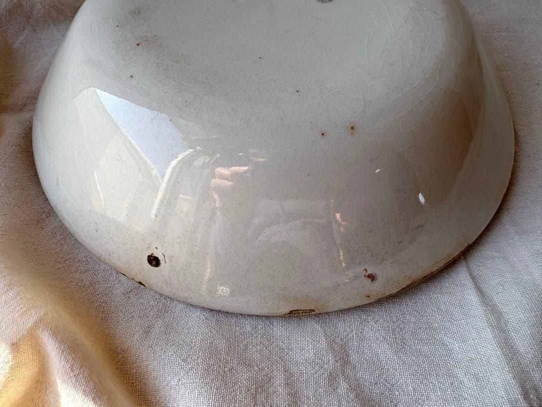 フランスアンティーク　リュネヴィル窯　深皿