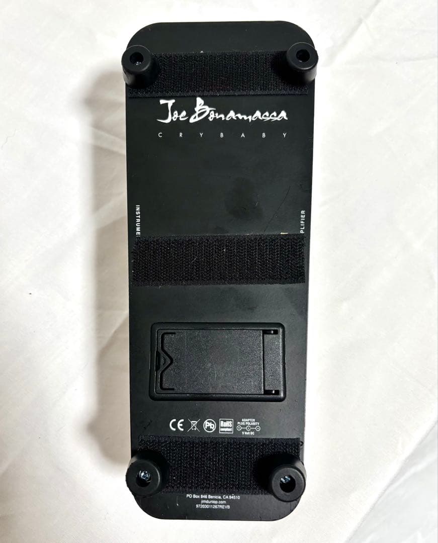 【動作確認済】Dunlop ワウ Crybaby Joe Bonamassa