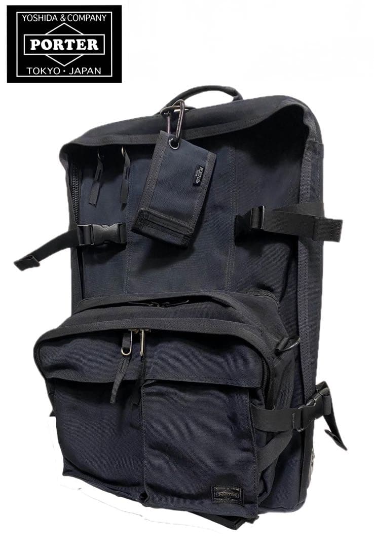 ポーター PORTER TRIP ROLLER BOSTON BAG 黒