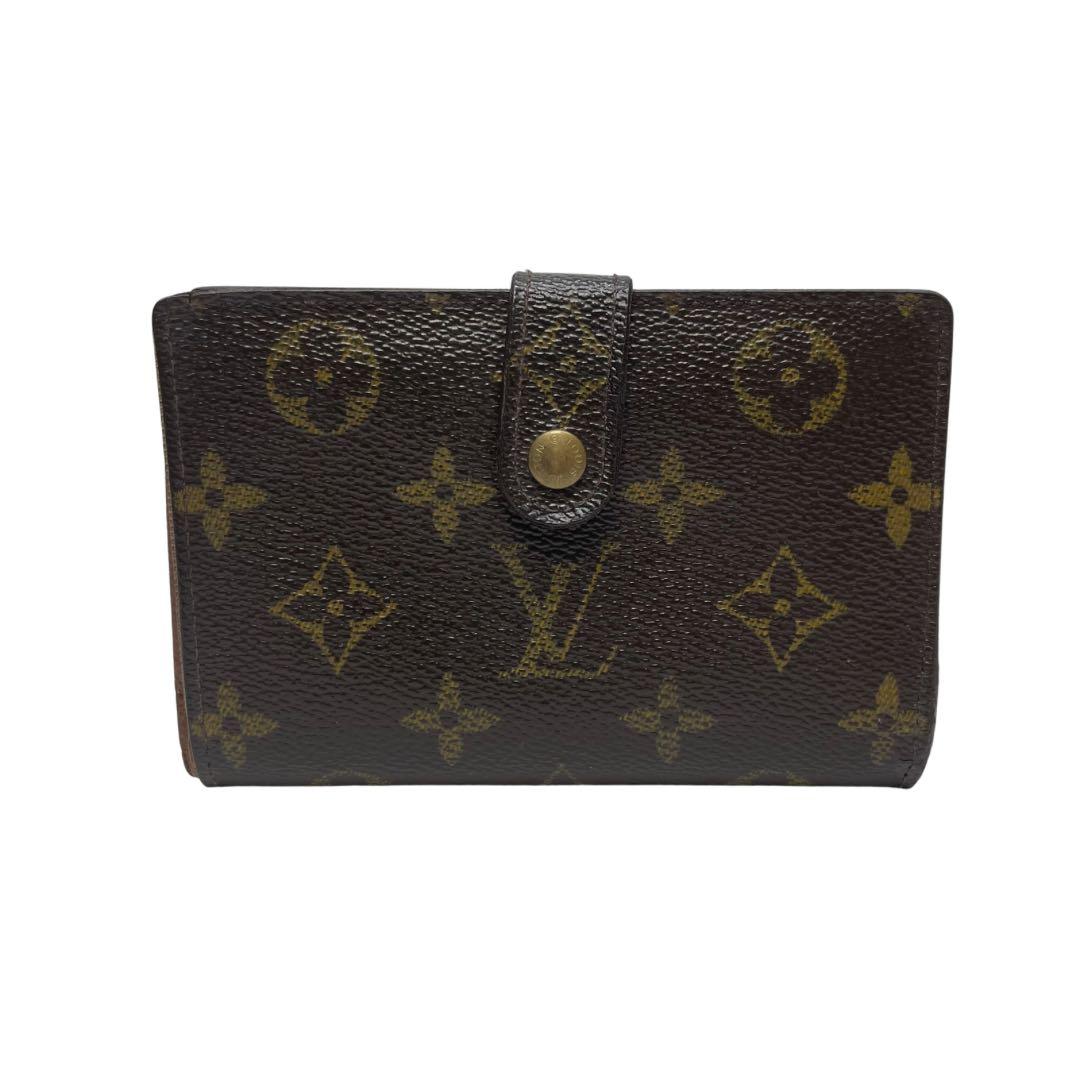 2845 ルイヴィトン モノグラム 二つ折り財布 ヴィエノワ がまくち