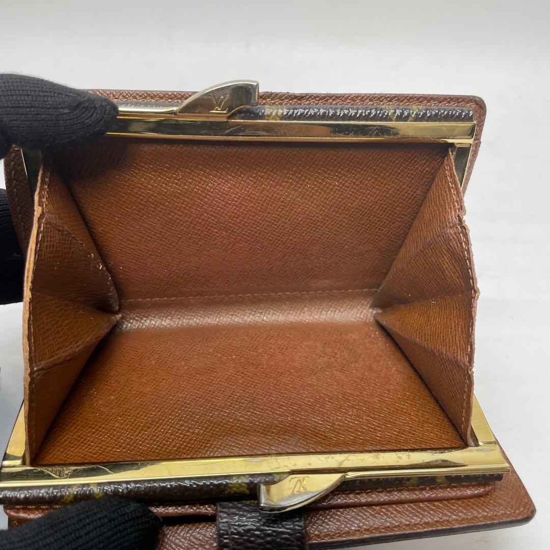 2845 ルイヴィトン モノグラム 二つ折り財布 ヴィエノワ がまくち