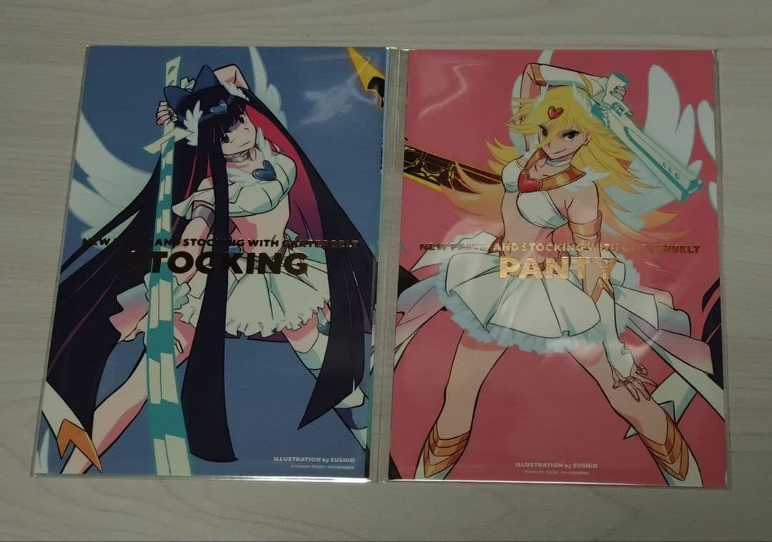 パンティアンドストッキング ザックリ・ツナイダーカット ポストカード 6種セット