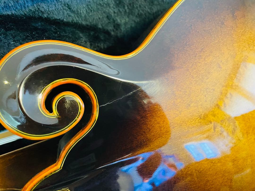 チャッピーj様　フラットマンドリン The Kasuga ハードケース付