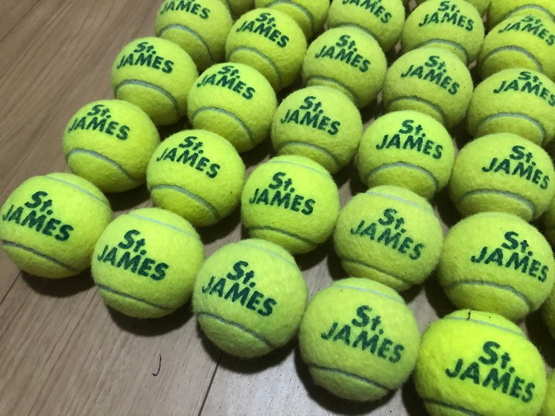 女子練1週間　中古硬式テニスボール80球 オレンジボール40球 レッドボール5球