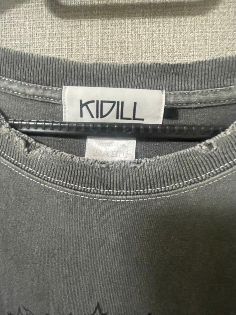 kidill 24ss 名作 DESTROY T-SHIRT キディル　Tシャツ