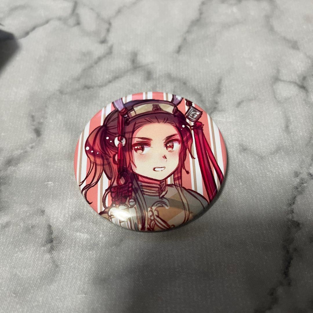 ヘタリア　缶バッジ　つのたりあ