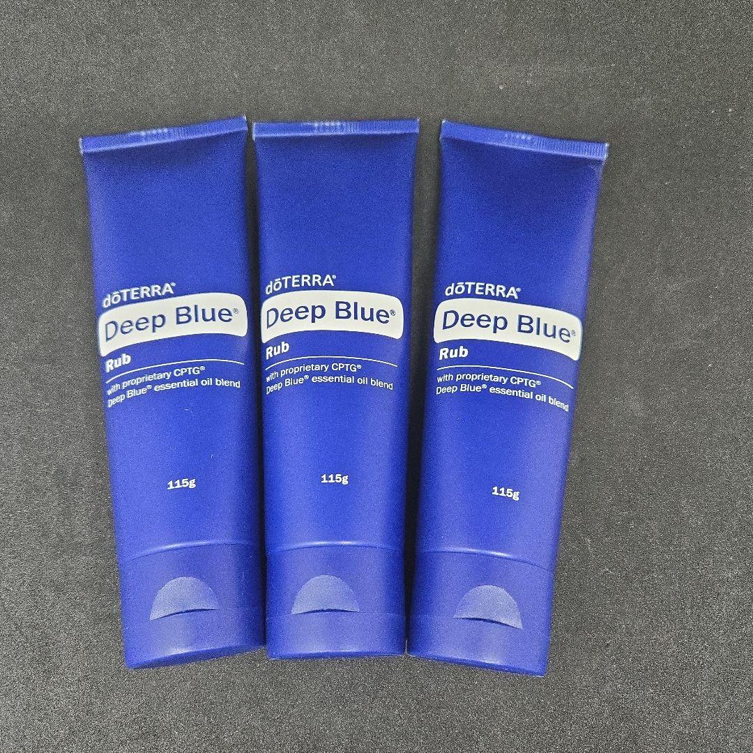 doTERRA ドテラ ディープブルーラブ クリーム 115ml 3本