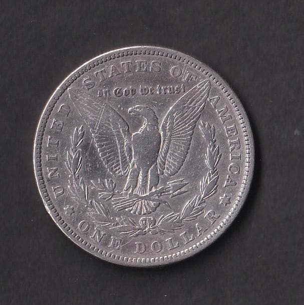 アメリカ　1ドル銀貨　モルガンダラー　1880年