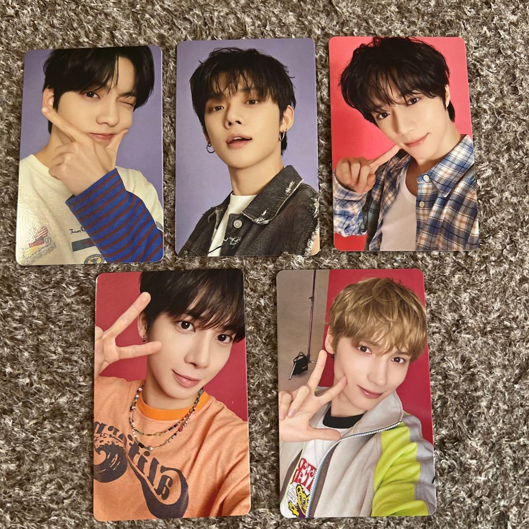 TXT 2025 FC アンケート特典 トレカ　5枚セット　コンプ