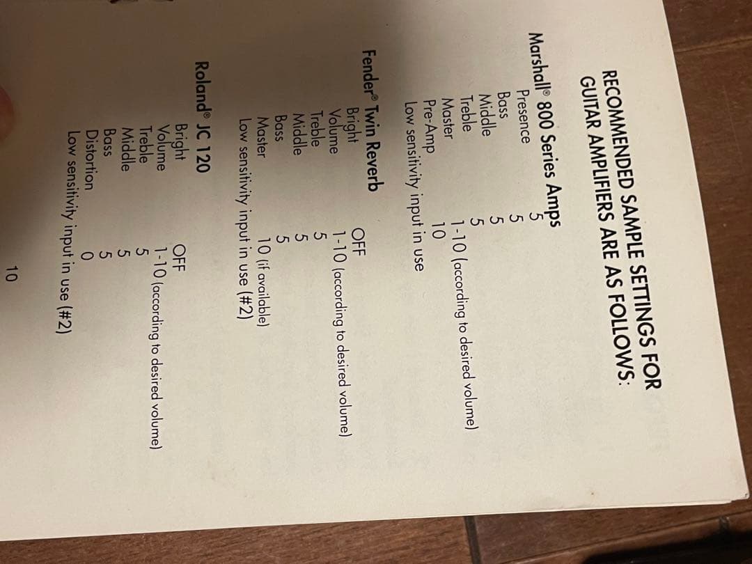 初期型　Tech 21 SansAmp ギターエフェクター