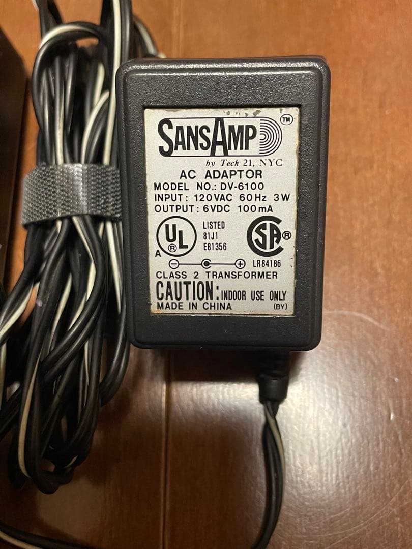 初期型　Tech 21 SansAmp ギターエフェクター