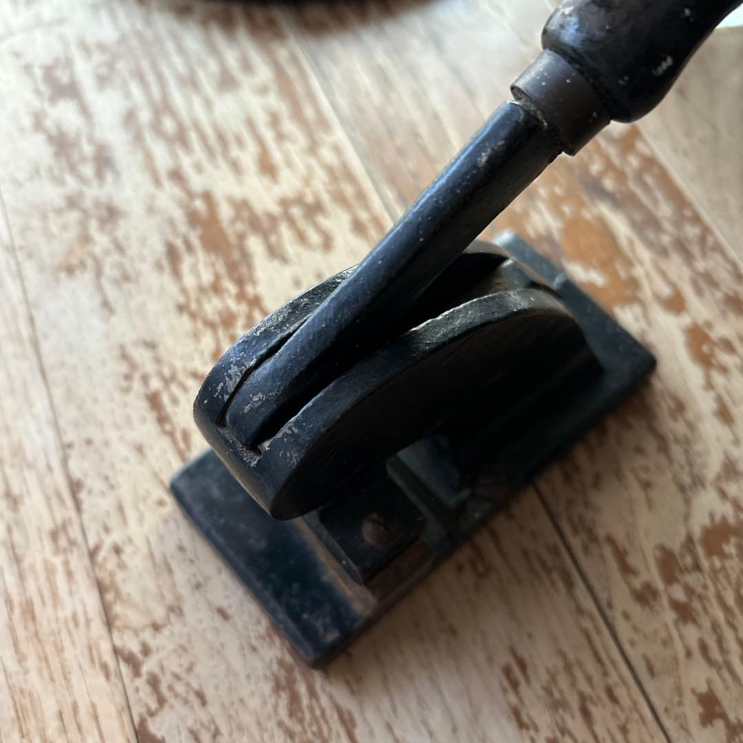 イギリスアンティーク ヴィンテージ エンボッサー スタンプ