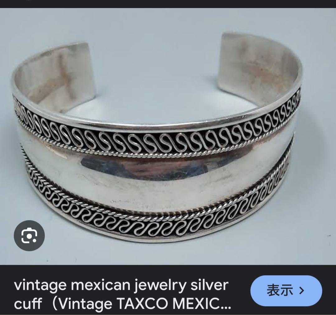 あめちゃん✌︎ メキシカンジュエリー ワイヤーカフ バングル