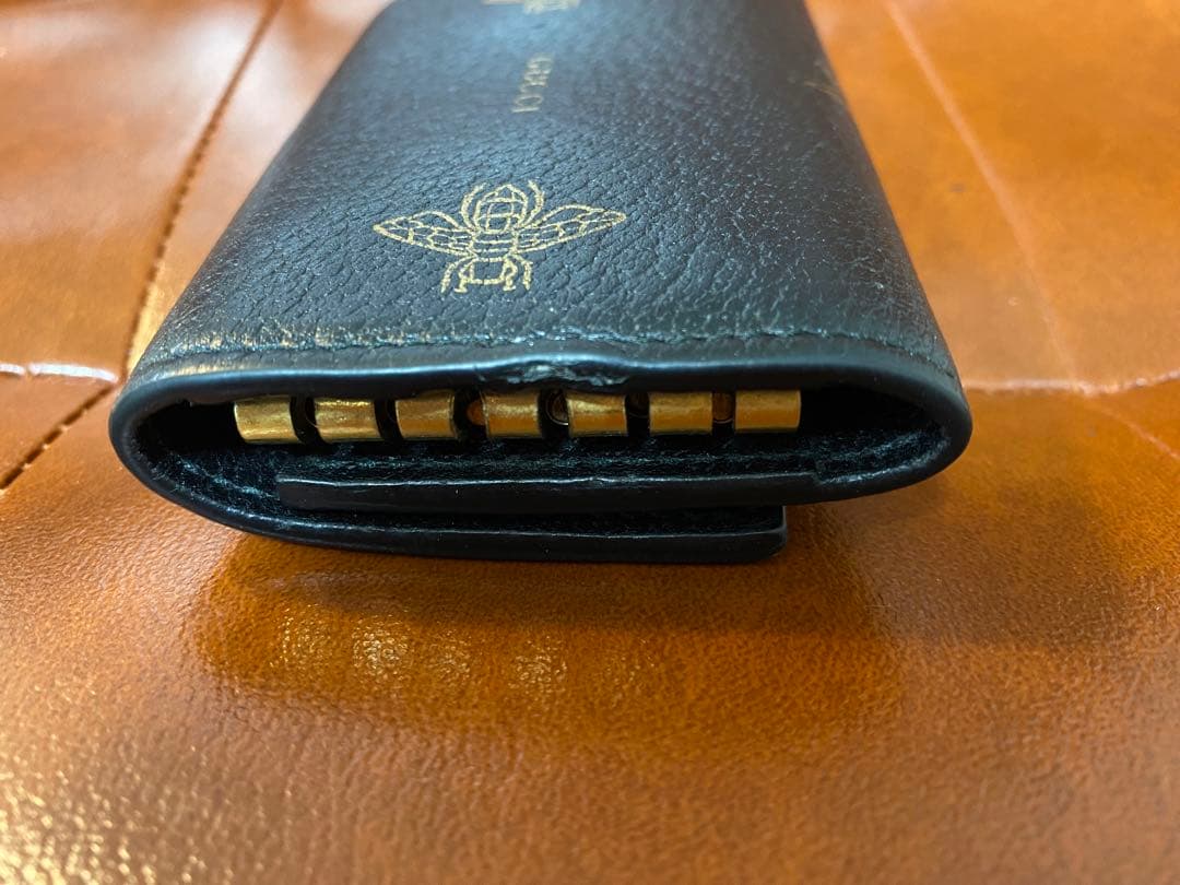 GUCCI グッチ　ビー　スター　蜂　星　アニマリエ　キーケース　ブラック