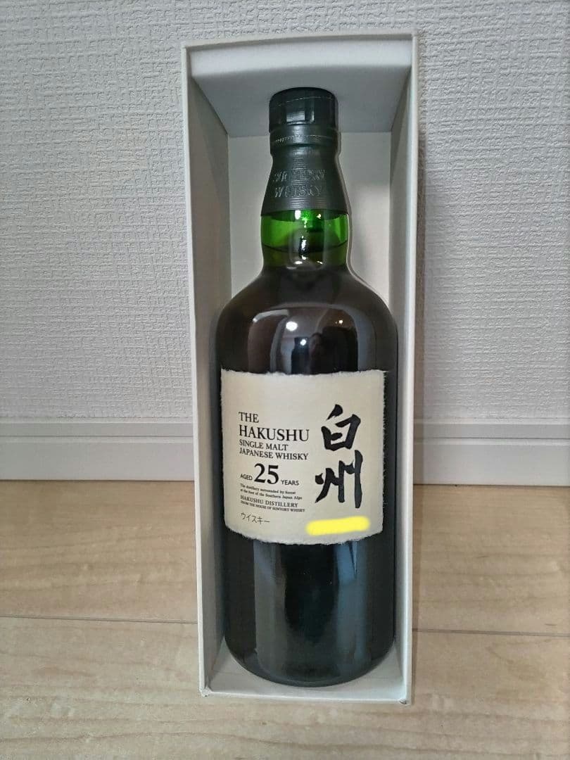 白州 25年 箱入り