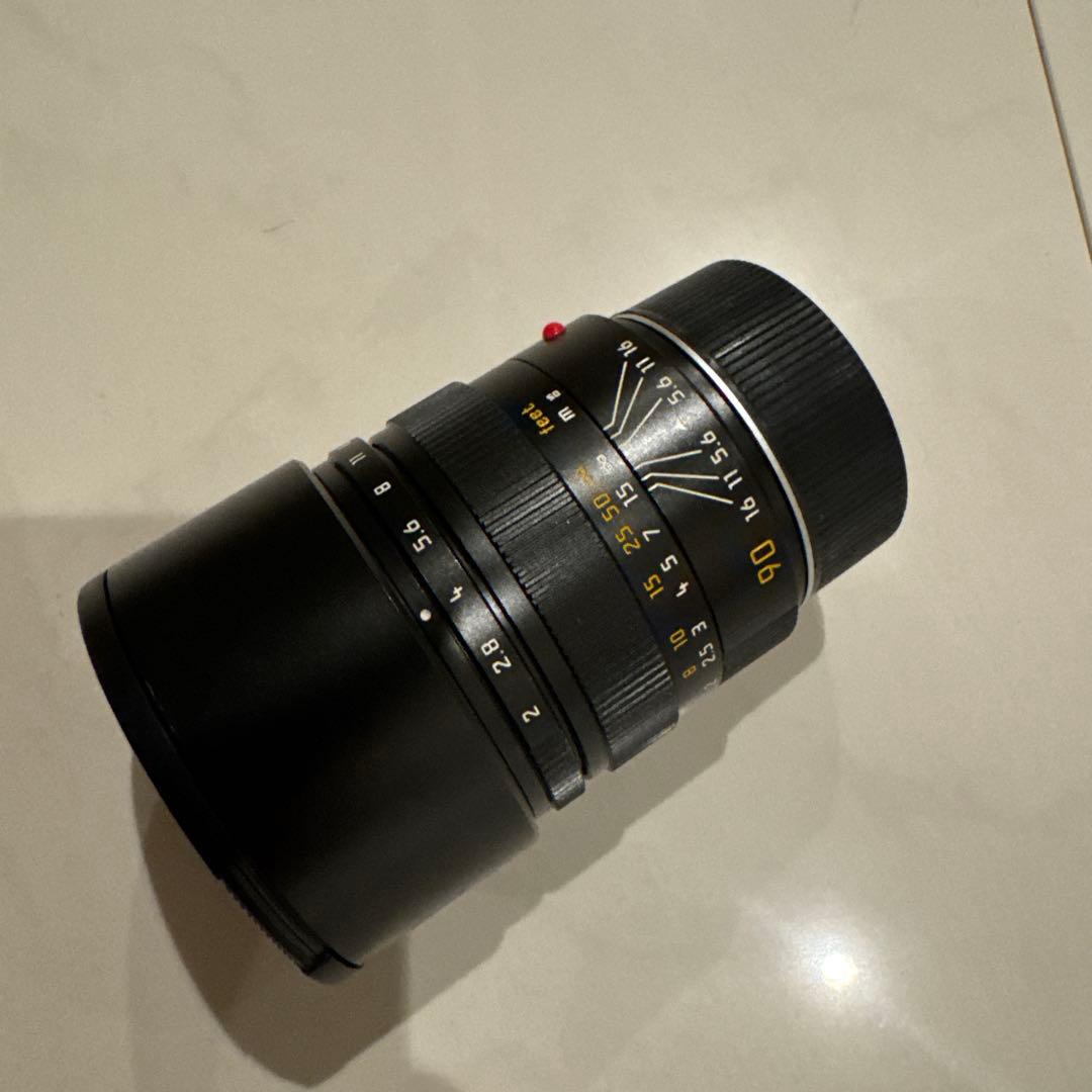 Leica ズミクロン M 90mm F2 Ver.4 ブラック E55