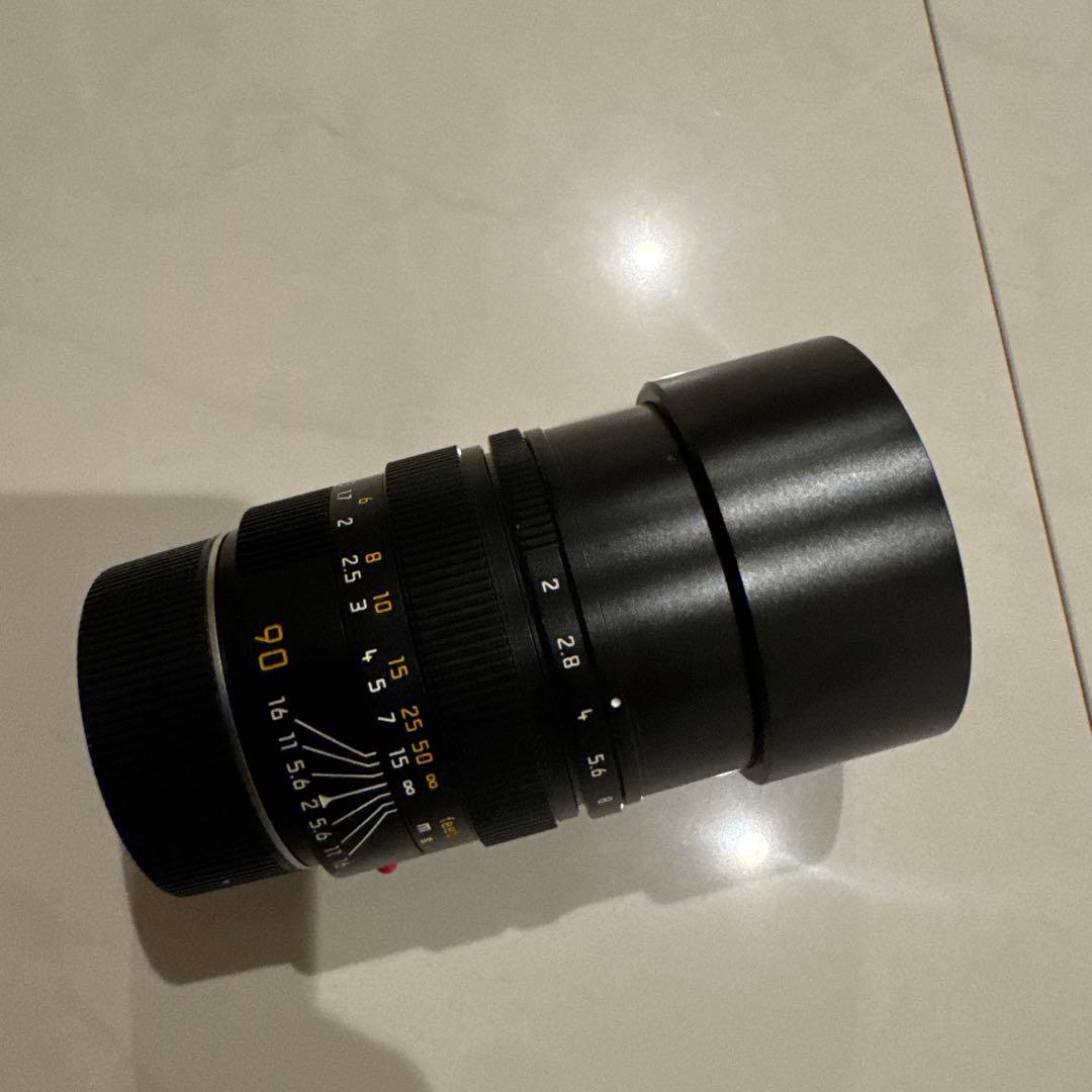 Leica ズミクロン M 90mm F2 Ver.4 ブラック E55