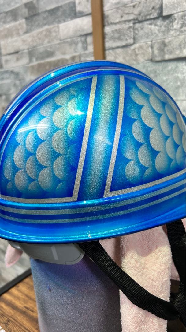 安全ヘルメット　作業ヘルメット　防災ヘルメット　カスタムペイント　デコトラ