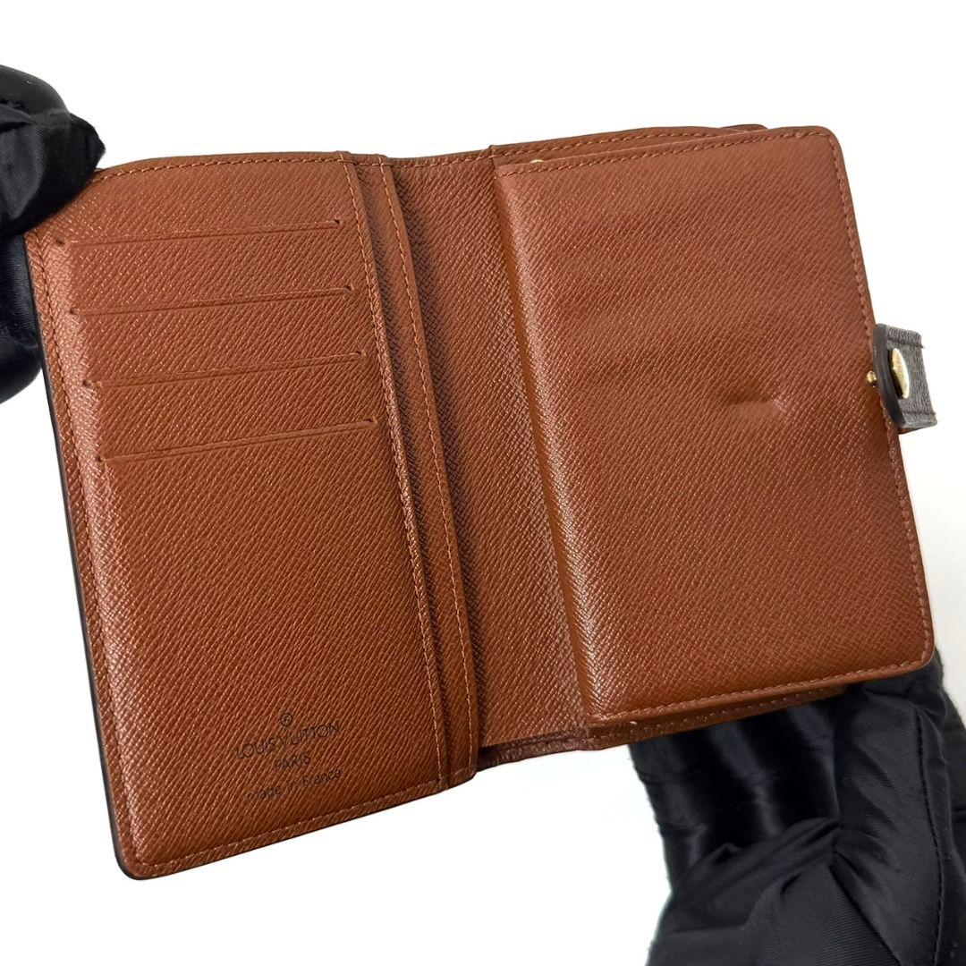 ルイヴィトン モノグラム ポルトモネ ビエ ヴィエノワ 財布 がま口 二つ折り